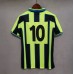 Manchester City 98/99 Away Green Soccer Jersey